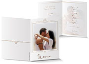 Menükarte Hochzeit 546B