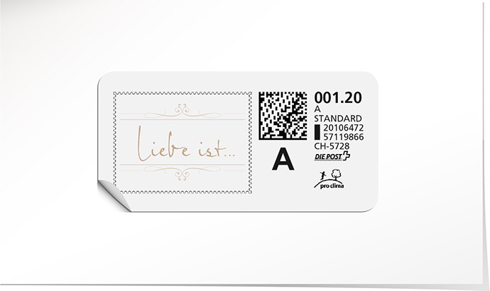 A-Post-Briefmarke 546B sand