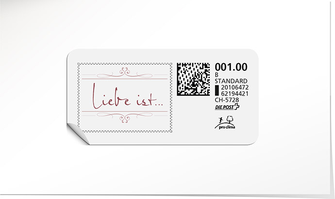 B-Post-Briefmarke 546B wine