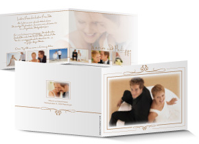 Dankeskarte Hochzeit 546B