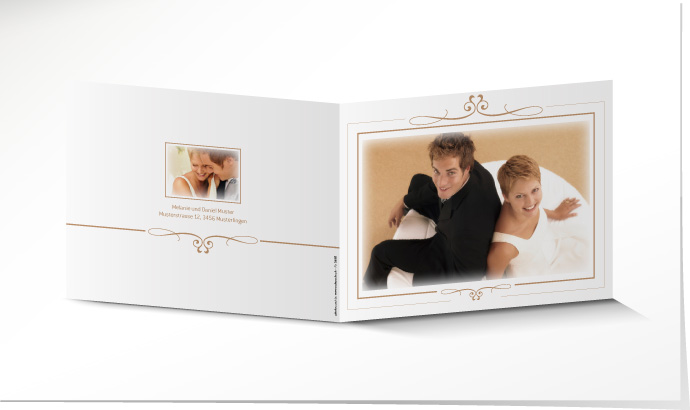 Dankeskarte Hochzeit 546B Dankeskarte Hochzeit