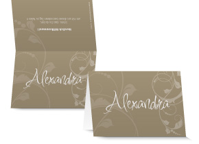 Tischkarte Hochzeit 547