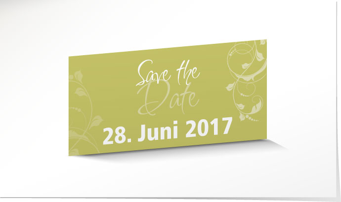 Save the Date Karte 547 Save the Date Karte