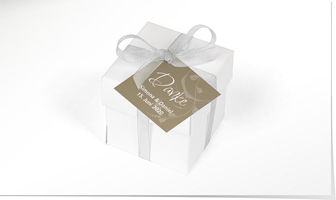 Geschenkanhänger 547 Geschenkanhänger Hochzeit