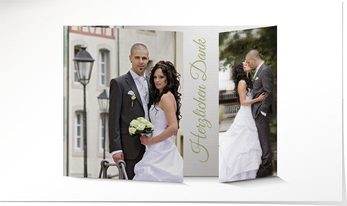 Dankeskarte Hochzeit 548 Dankeskarte Hochzeit