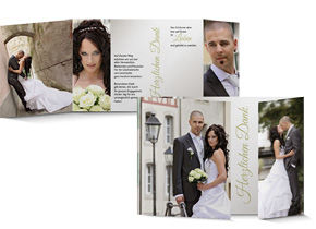 Dankeskarte Hochzeit 548