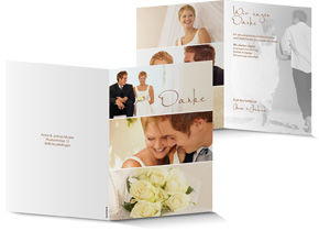 Dankeskarte Hochzeit 549