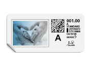 A-Post-Briefmarke 550