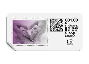 B-Post-Briefmarke 550