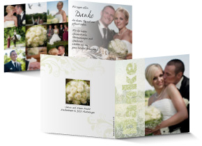 Dankeskarte Hochzeit 551