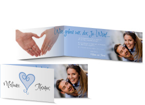 Hochzeitseinladung 555A