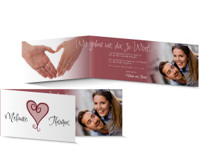 Hochzeitseinladung 555A