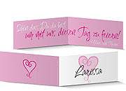 Tischkarte Hochzeit 555A