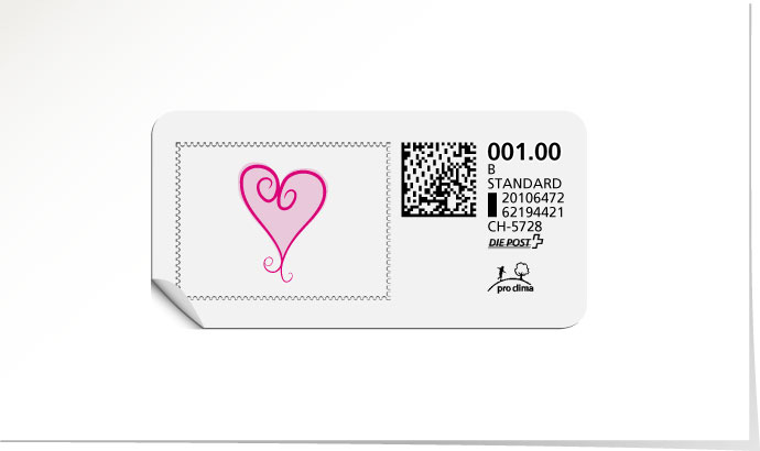 B-Post-Briefmarke 555A/5 petunia