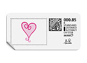 B-Post-Briefmarke 555A/5