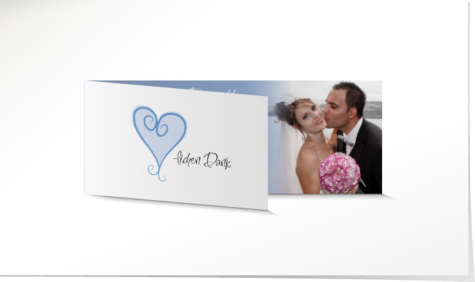 Dankeskarte Hochzeit 555A Dankeskarte Hochzeit
