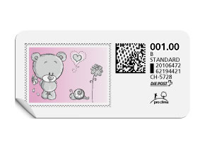 B-Post-Briefmarke 555C/5
