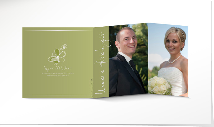 Dankeskarte Hochzeit 557A Dankeskarte Hochzeit