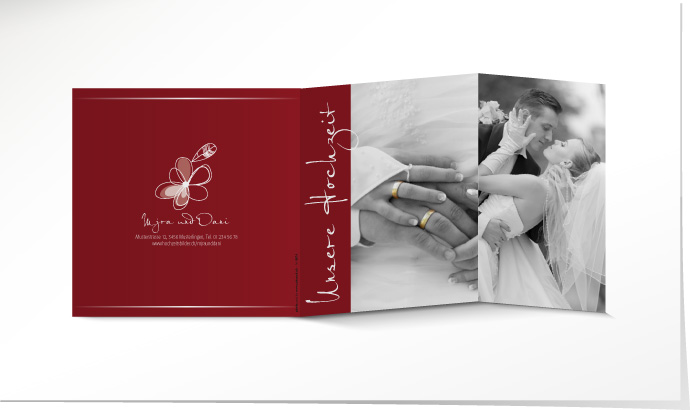 Dankeskarte Hochzeit 557A Dankeskarte Hochzeit