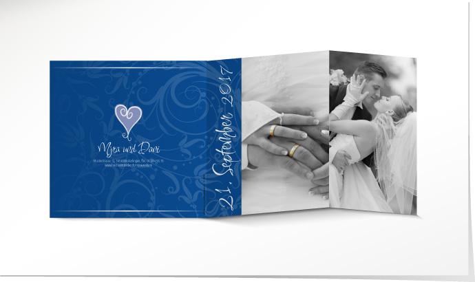 Dankeskarte Hochzeit 557B Dankeskarte Hochzeit