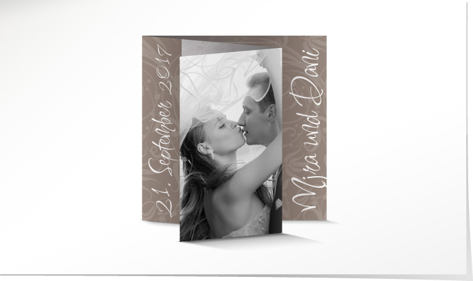 Dankeskarte Hochzeit 557B Dankeskarte Hochzeit