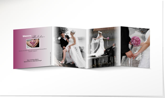 Dankeskarte Hochzeit 561A Dankeskarte Hochzeit