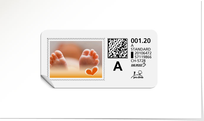 A-Post-Briefmarke 561D/5 melba