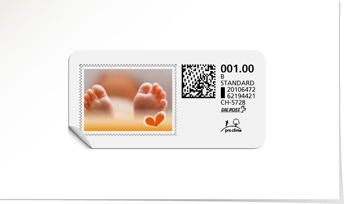 B-Post-Briefmarke 561D/5 melba