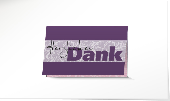 Dankeskarte Hochzeit 562B Dankeskarte Hochzeit