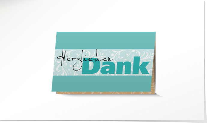 Dankeskarte Geburt 562C Dankeskarte Geburt