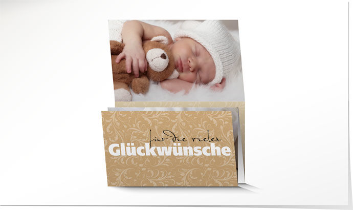 Dankeskarte Geburt 562C Dankeskarte Geburt