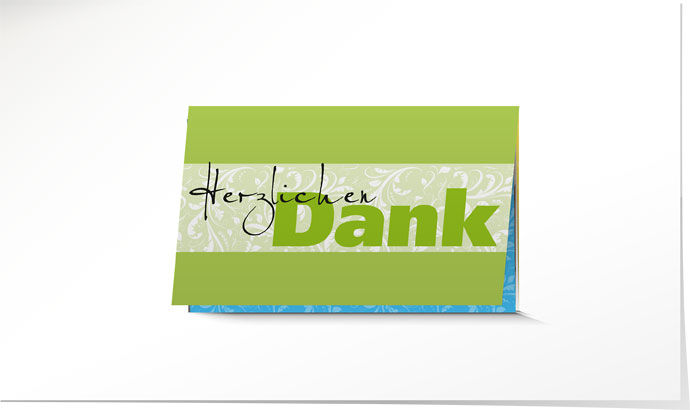 Dankeskarte Geburt 562C Dankeskarte Geburt