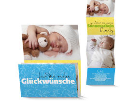 Dankeskarte Geburt 562C