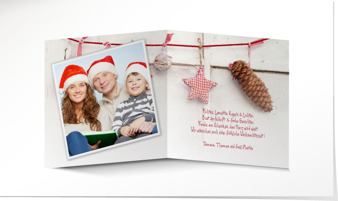 Weihnachtskarte 572 Weihnachtskarte