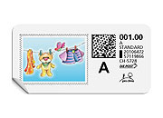 A-Post-Briefmarke 581/5