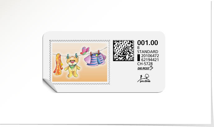 B-Post-Briefmarke 581/5 melba