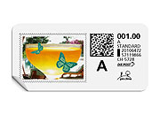 A-Post-Briefmarke 585/5