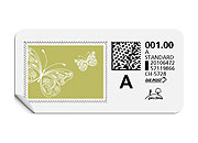 A-Post-Briefmarke 593/5