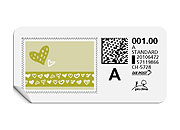 A-Post-Briefmarke 599/5