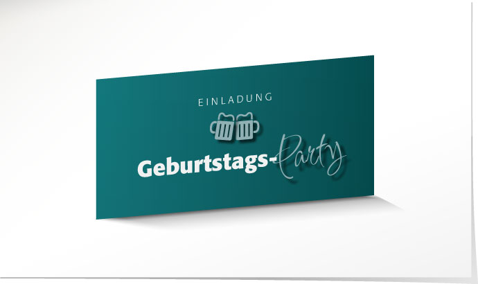 Geburtstagseinladung 601 Geburtstagseinladung