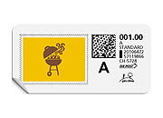 A-Post-Briefmarke 602/5