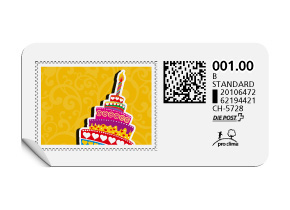 B-Post-Briefmarke 603/5