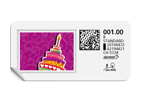 B-Post-Briefmarke 603/5
