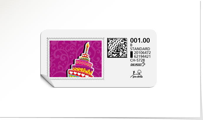 B-Post-Briefmarke 603/5 petunia