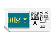A-Post-Briefmarke 606/5