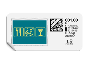 B-Post-Briefmarke 606/5