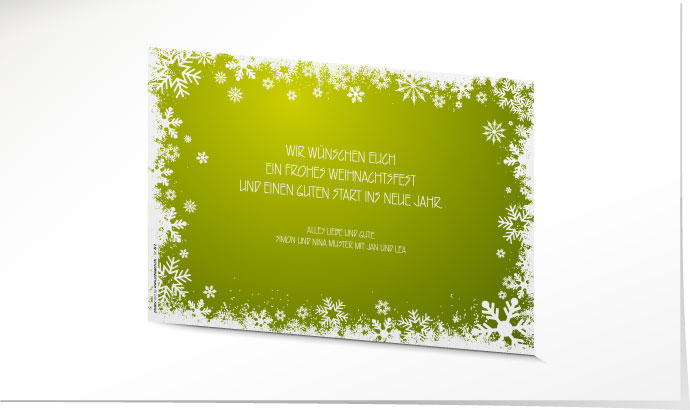 Weihnachtskarte 612 