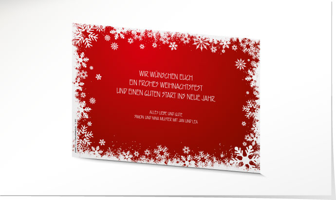 Weihnachtskarte 612 
