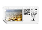 B-Post-Briefmarke 614