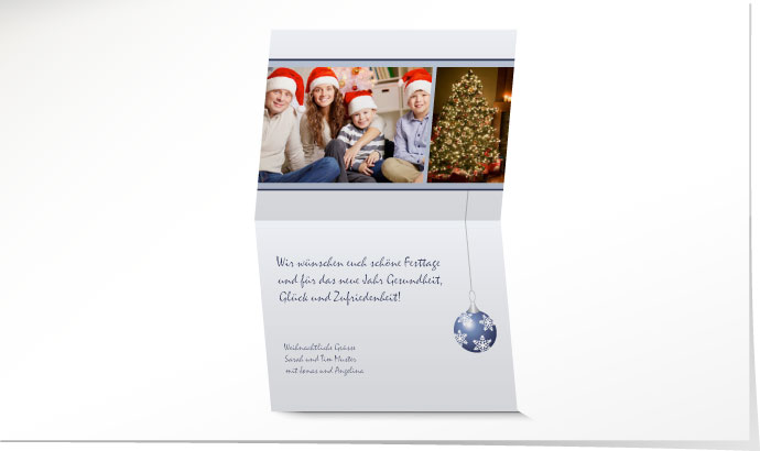 Weihnachtskarte 614 